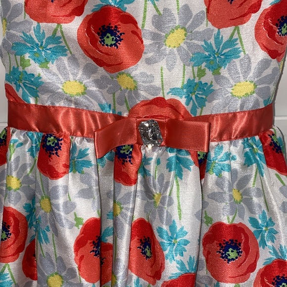 Dollie and Me girls spring dress size 12  Easter,Church, weddings, tea parties - Picture 2 of 12